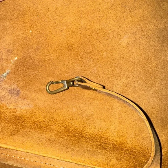 Classic Brown Leather Messenger Bag Set - Picture 3 of 11